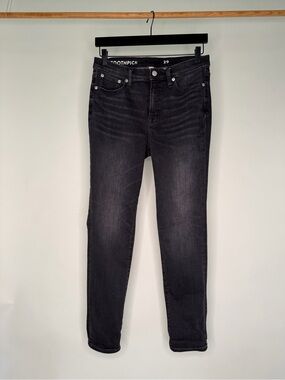 J. Crew Toothpick High-Rise Skinny Jeans — Washed Black Size 29